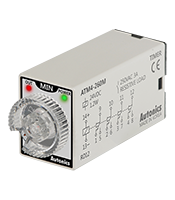 24 Volt (V) Direct Current (DC) Voltage Miniature Analog Timer (ATM4-260M)