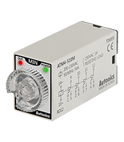 110 Volt (V) Alternating Current (AC) Voltage Miniature Analog Timer (ATM4-510M)