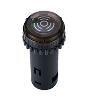 12 to 24 Volt (V) Direct Current (DC) Voltage and Red Light Emitting Diode (LED) Operation Indicator Buzzer (B2NB-B1D-R)