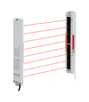 0.1 to 5 Meter (m) Sensing Distance and 20 Millimeter (mm) Optical Axis Pitch Area Sensor (BWP20-16P)