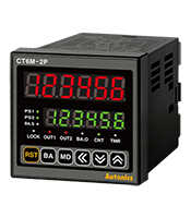 72 Millimeter (mm) Width and 24 Volt (V) Alternating Current (AC) Voltage Counter (CT6M-2P2T)
