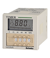 24 to 240 Volt (V) Alternating Current (AC) Voltage and -10 to 55 Degree Celsius (ºC) Environment Ambient Temperature Timer (LE3SA)