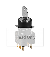 -15 to 55 Degree Celsius (ºC) Environment Ambient Temperature Control Switch (S16KR-2BK)