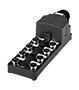 Positive Negative Positive (PNP) Input Logic, 12 to 24 Volt (V) Direct Current (DC) Voltage, and 8 Ports Distribution Box (PT8-P3DP5K)
