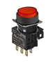 Red Control Switch (S16PR-E4RC24)