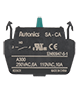 110 Volt (V) 'Alternating Current (AC) Voltage at 10 Ampere (A) Current Singular Contact Block (SA-CA)